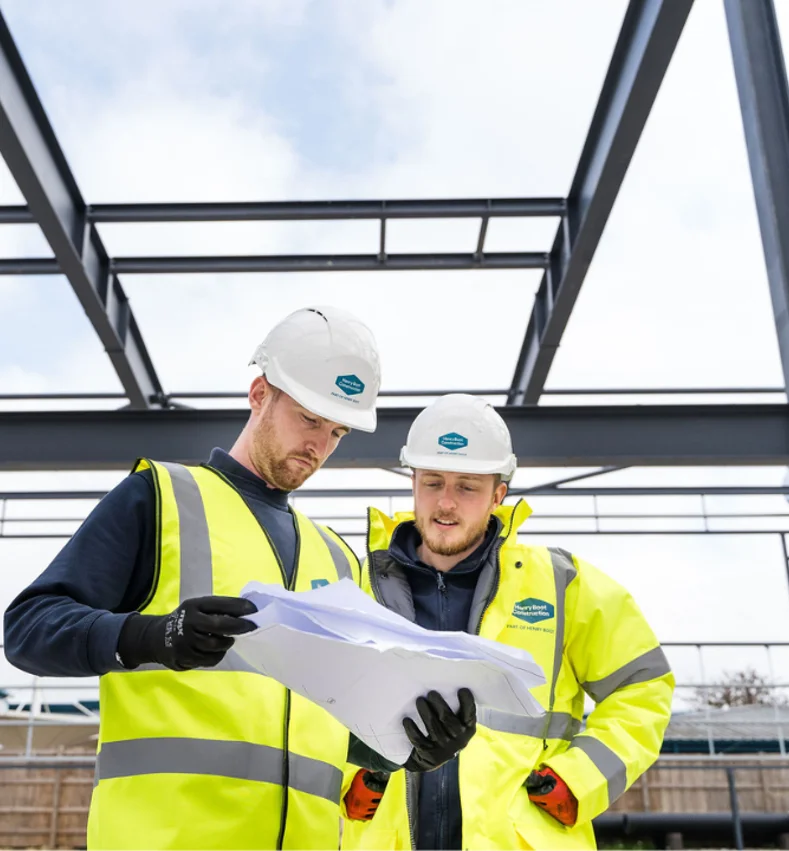 Men On Construction Site